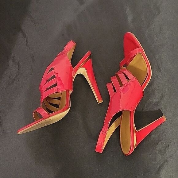 CALVIN KLEIN MARIAN SLINGBACK HIGH HEEL STILETTOS SANDAL G1 - Picture 9 of 16